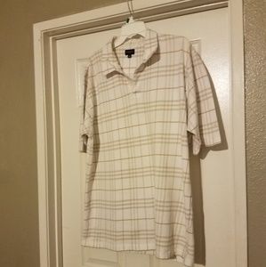 Burberry mens polo